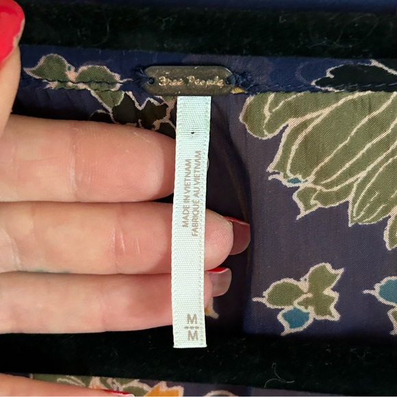 Free People 2pc Floral Slip Dress with Floral Shear Jacket - Picture 6 of 15